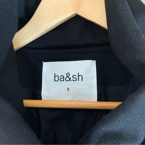 ba&sh Belted 100% Cotton Lost Jacket Size M - Picture 14 of 16